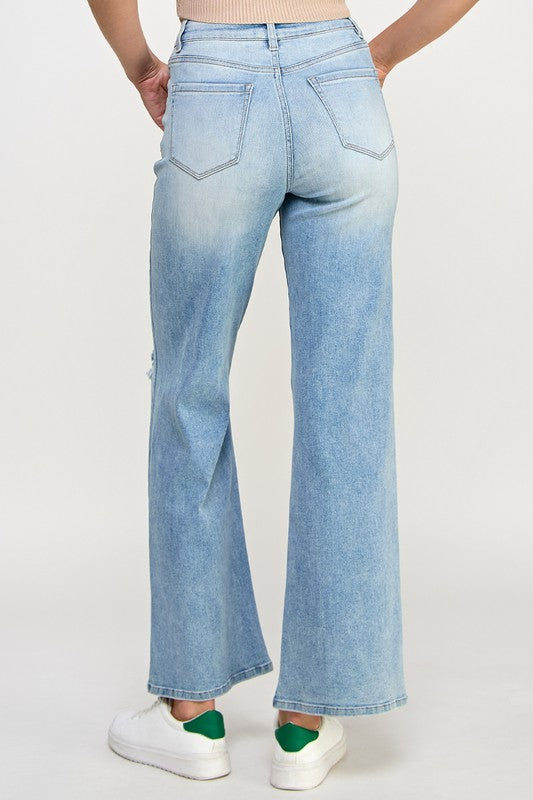 HIGH RISE RELAXED WIDE LEG - Fuzzys Fashion USA