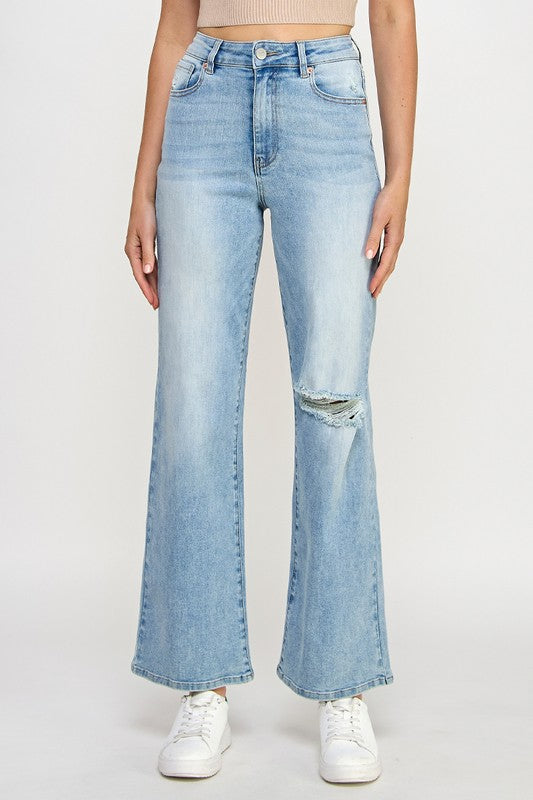 HIGH RISE RELAXED WIDE LEG - Fuzzys Fashion USA