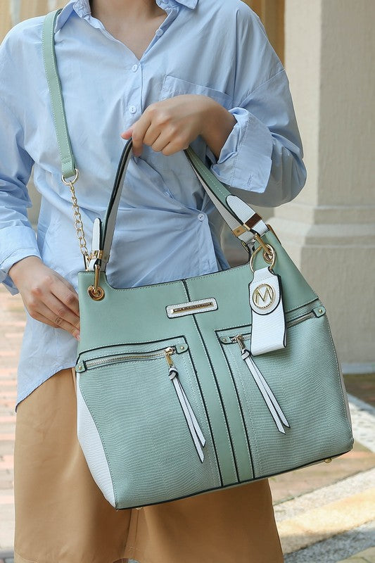 MKF Sofia Tote with Keyring by Mia K - Fuzzys Fashion USA
