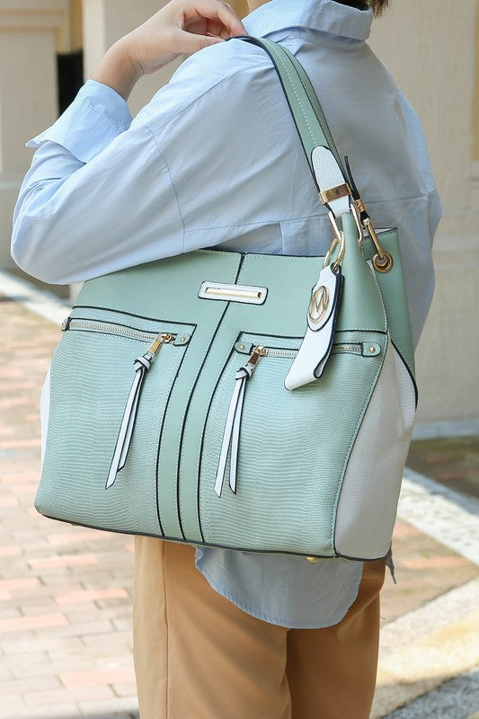 MKF Sofia Tote with Keyring by Mia K - Fuzzys Fashion USA