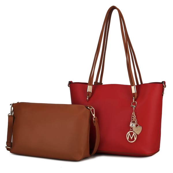 MKF Malay Women Tote Bag with Cosmetic Pouch - Fuzzys Fashion USA