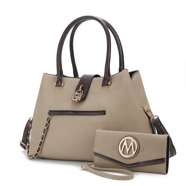 MKF Edith Women Tote Bag with wallet by Mia K - Fuzzys Fashion USA