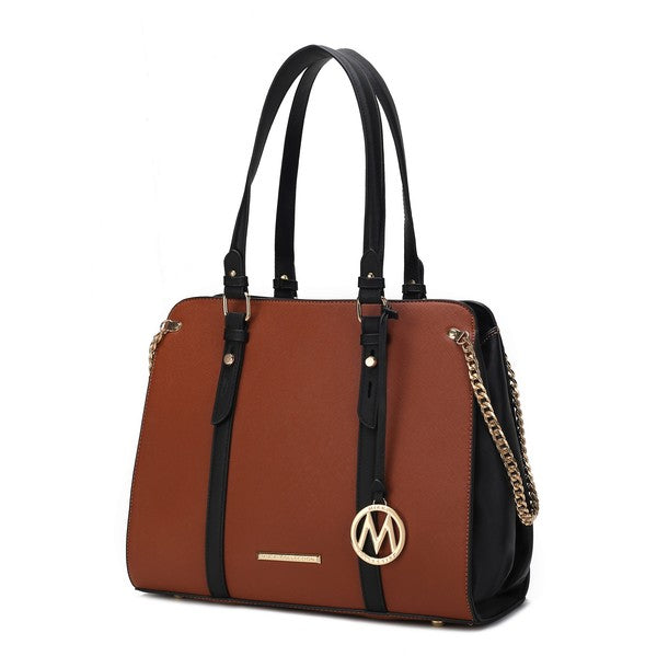 MKF Amy Vegan Leather Women Tote Bag by Mia K - Fuzzys Fashion USA