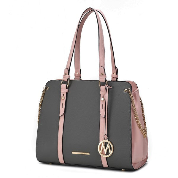MKF Amy Vegan Leather Women Tote Bag by Mia K - Fuzzys Fashion USA