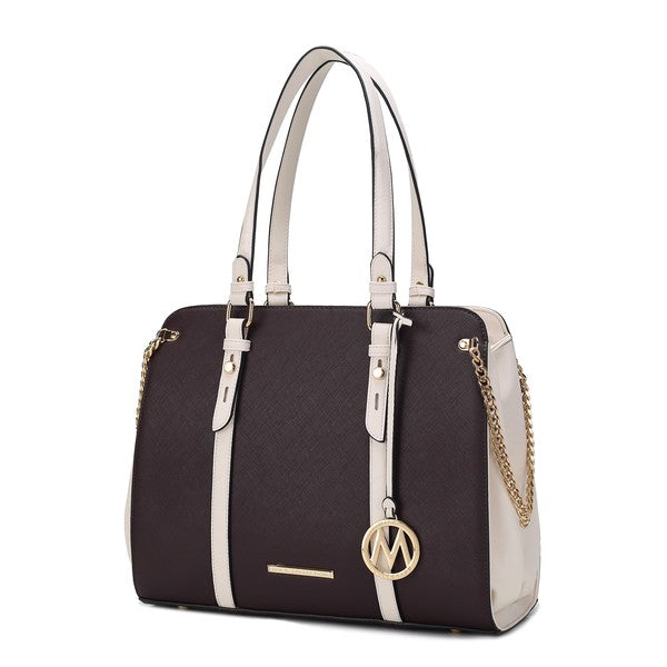 MKF Amy Vegan Leather Women Tote Bag by Mia K - Fuzzys Fashion USA