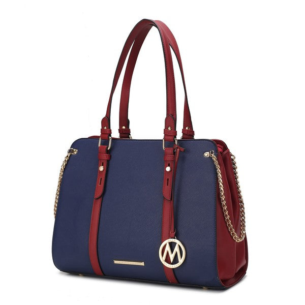 MKF Amy Vegan Leather Women Tote Bag by Mia K - Fuzzys Fashion USA