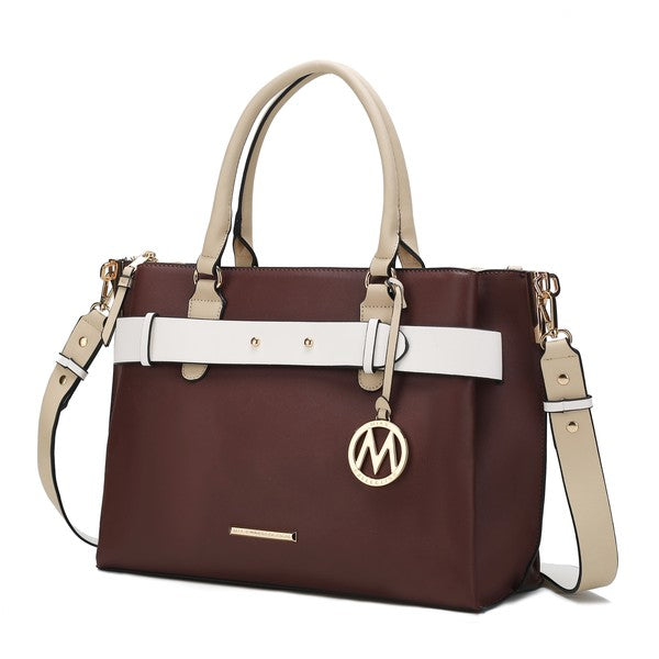 MKF Jamie Women's Satchel Bag by Mia K - Fuzzys Fashion USA