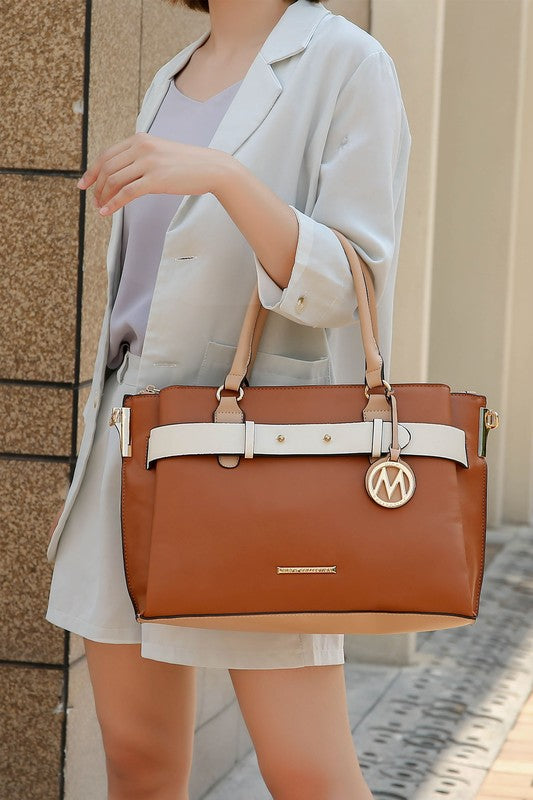 MKF Jamie Women's Satchel Bag by Mia K - Fuzzys Fashion USA