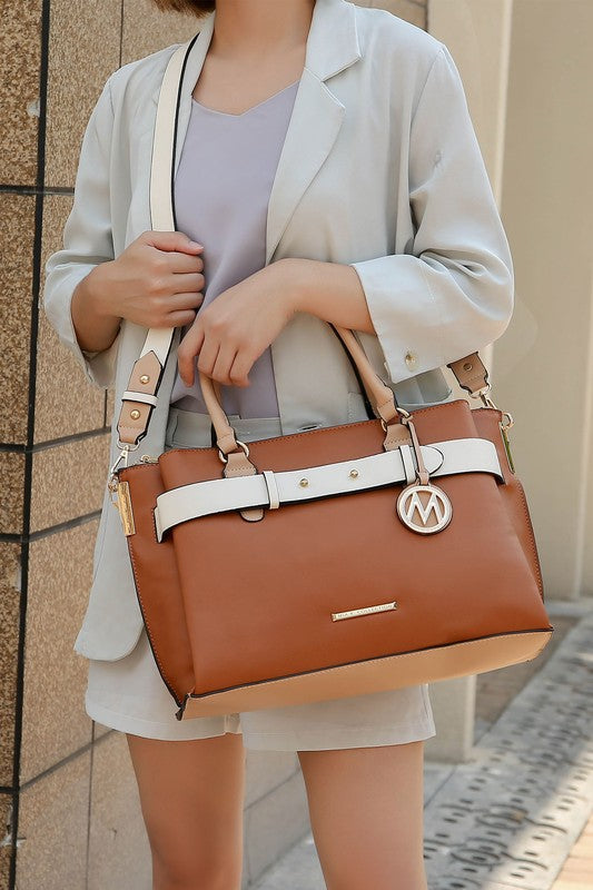 MKF Jamie Women's Satchel Bag by Mia K - Fuzzys Fashion USA