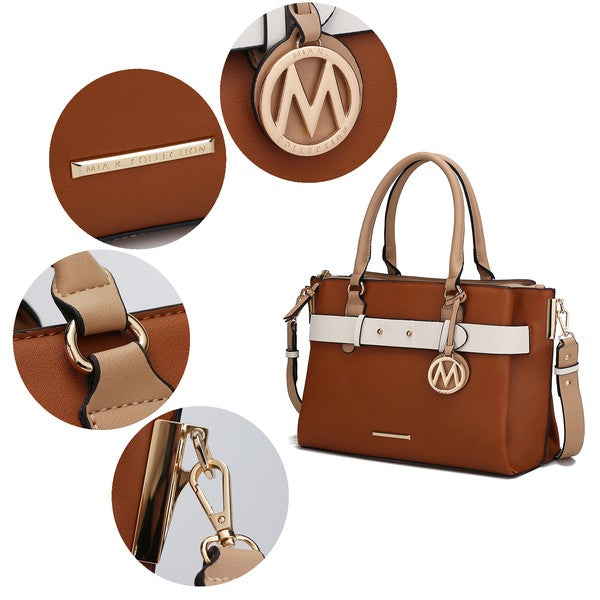 MKF Jamie Women's Satchel Bag by Mia K - Fuzzys Fashion USA
