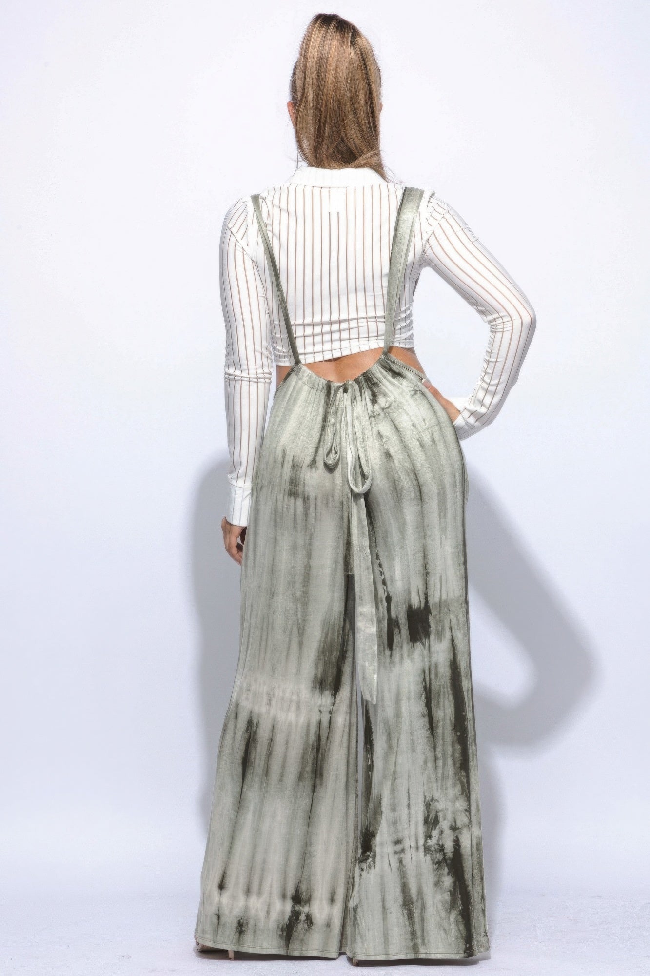 Drawstring Baggy Jumpsuit - Fuzzys Fashion USA