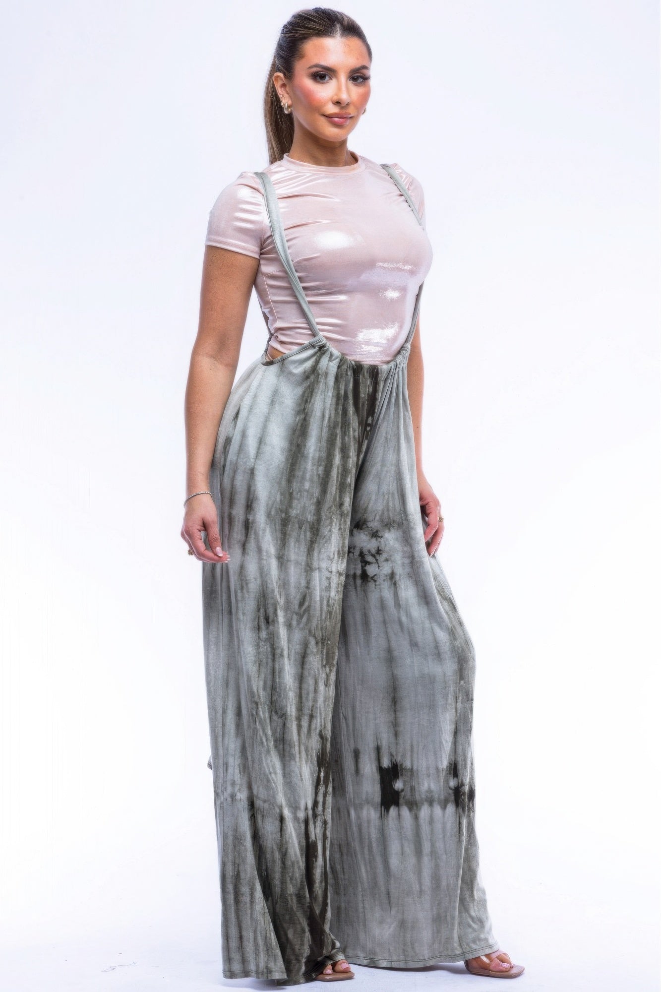 Drawstring Baggy Jumpsuit - Fuzzys Fashion USA